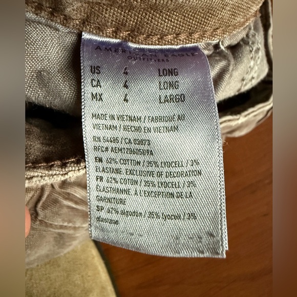 American Eagle Carpenter Pants Sz 4 Long - Picture 9 of 9